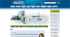 Desktop Screenshot of emedny.org